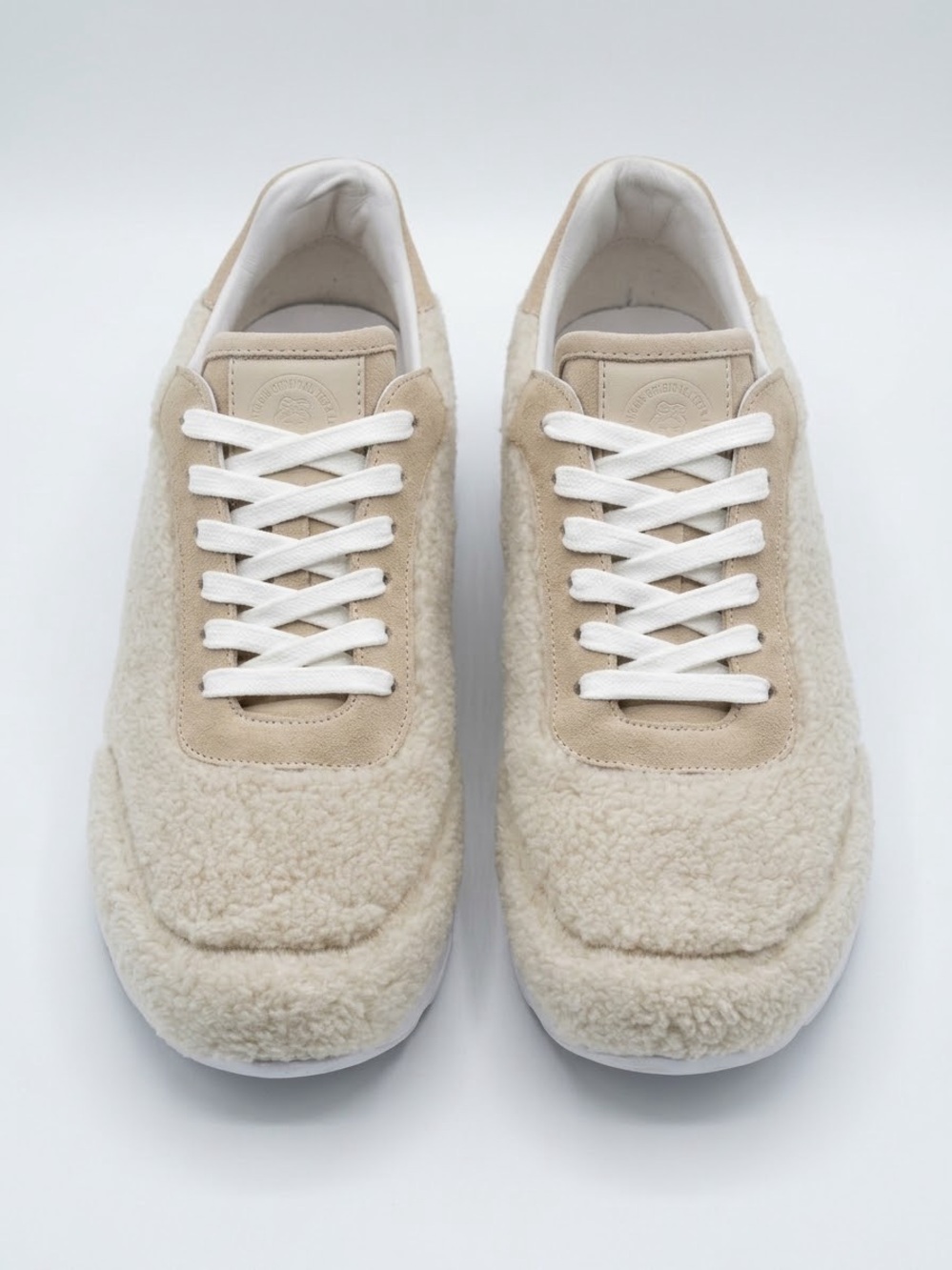 Peserico - Shearling and Suede Women’s Sneakers